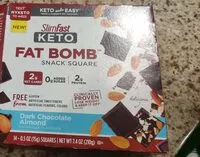 Mängden socker i Fat bomb snack square