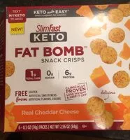 Mängden socker i Fat Bomb Snack crisps