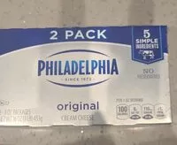 Mängden socker i Original Cream Cheese