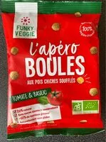 Mängden socker i L'apéro boules aux pois chiches soufflés