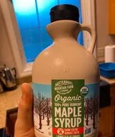 Mängden socker i 100% pure vermont organic maple syrup, dark color robust taste