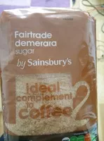 Mängden socker i Fairtrade Demerara Cane Sugar 1kg