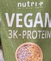 Mängden socker i Vegan 3K-protein