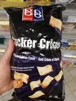 Mängden socker i Beigel beigel, cracker crisps, sour creme & onion