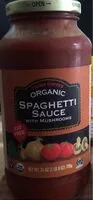 Mängden socker i Organic Spaghetti Sauce with Mushroom