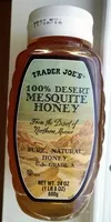 Mängden socker i 100% Desert Mesquite Honey
