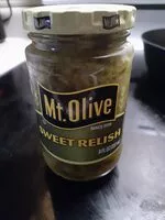 Socker och näringsämnen i Mt olive pickle company inc