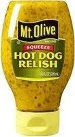Mängden socker i Hot Dog Relish