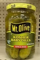 Mängden socker i Kosher Baby Dills