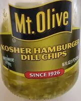 Mängden socker i Kosher hamburger dill chips