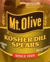 Mängden socker i Kosher Dill Spears