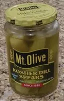 Mängden socker i Kosher dill spears