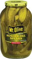 Mängden socker i Kosher Dill Spears