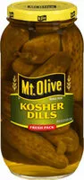 Mängden socker i Kosher dills