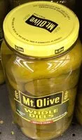 Mängden socker i Mt olive whole dills