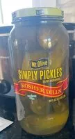 Mängden socker i Simply pickles Kosher Dill