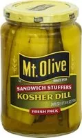 Mängden socker i Kosher Dill Sandwich Stuffers