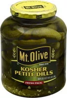 Mängden socker i Kosher Petite Dills