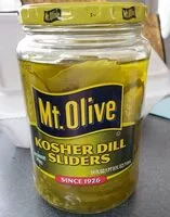 Mängden socker i Kosher Dill Sliders