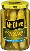 Mängden socker i Polish dill spears