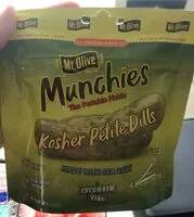 Mängden socker i Munchies cucumber vine kosher petite dills