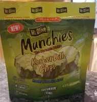 Mängden socker i Munchies cucumber vine kosher dill chips