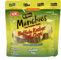 Mängden socker i Munchies buffalo kosher dill chips the portable pickle