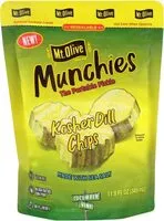 Mängden socker i Kosher dill pickle chips munchies