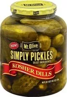Mängden socker i Mt olive simply pickles kosher dills