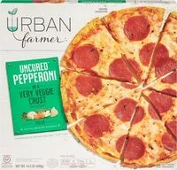 Mängden socker i Pepperoni pizza with veggie crust