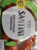 Mängden socker i Santini vine ripened tomatoes