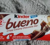 Mängden socker i Kinder Bueno