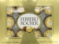 Mängden socker i Rocher fine hazelnut chocolate