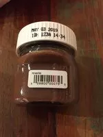 Mängden socker i Nutella