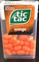 Mängden socker i Tic Tac Orange Flavor