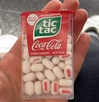 Mängden socker i Tic tac coca cola