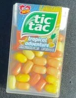 Mängden socker i Tic tac Tropical adventure