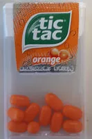 Mängden socker i Tic tac orange