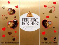 Mängden socker i Fine Hazelnut Chocolates