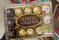 Mängden socker i Ferrero collection