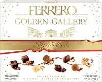 Mängden socker i Golden gallery signature assorted chocolates count