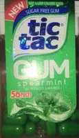 Mängden socker i Sugar free gum spearmint