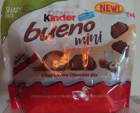 Mängden socker i Kinder Bueno mini