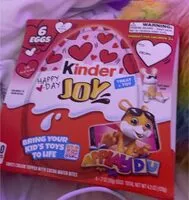 Mängden socker i Kinder joy