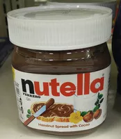 Mängden socker i Nutella