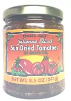 Mängden socker i Sun dried tomatoes