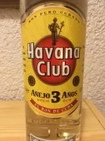Mängden socker i Havanna Club 3 Jahre