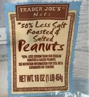 Mängden socker i 50% Less Salt Roasted Peanuts