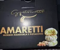 Mängden socker i Amaretti morbidi mandorla e pistacchio