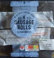 Mängden socker i Sausage rolls